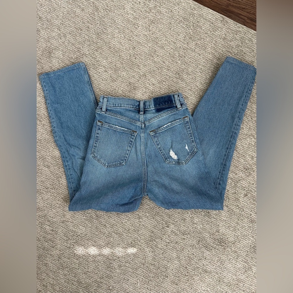 Abercrombie and Fitch Curve Love The ‘90s Straight Ultra High Rise Jeans - Picture 2 of 3